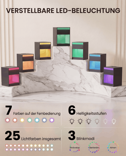 Nuit Forte™ Nachttisch mit Aufladestation und Geheimfächern — Doppelt sicher.